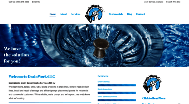 drainworksllc.com