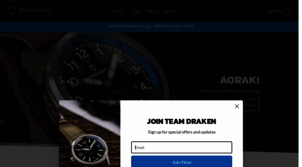 drakenwatches.com