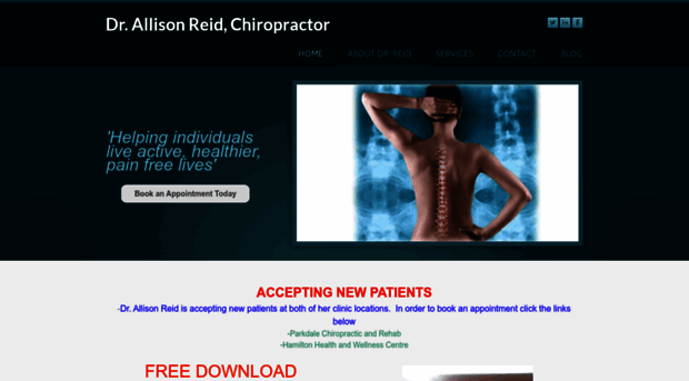 drallisonreidchiropractor.com