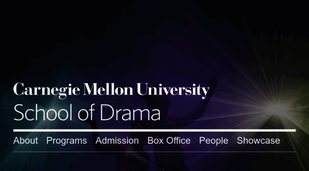 drama.cmu.edu