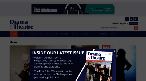 dramaandtheatre.co.uk