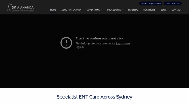 drananda.com.au - ENT Surgeon Sydney | Dr Arjuna... - Dr Ananda