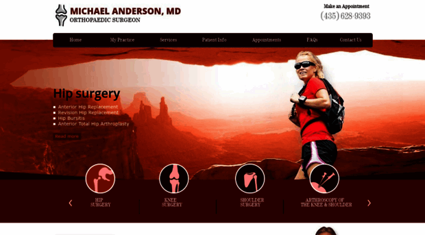 drandersonortho.com