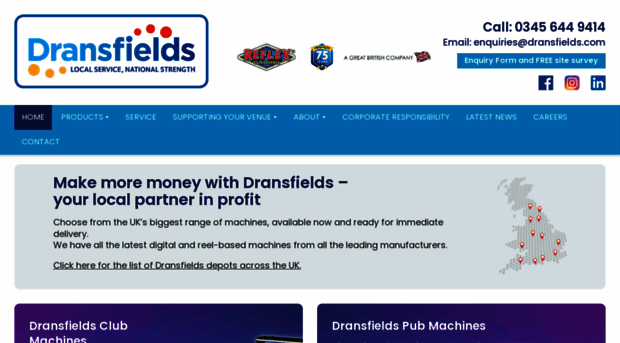 dransfields.com