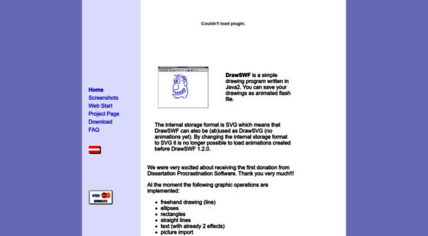 drawswf.sourceforge.net