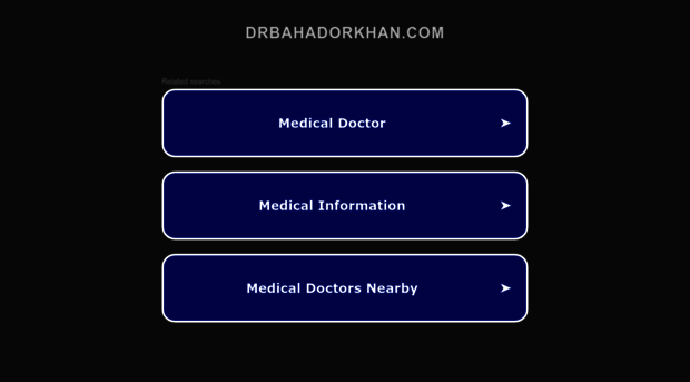 drbahadorkhan.com