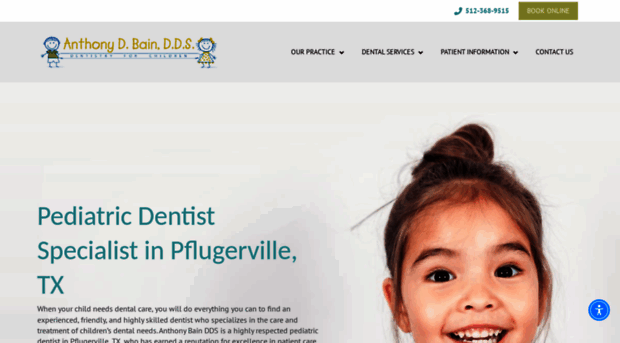 drbainpediatricdentist.com