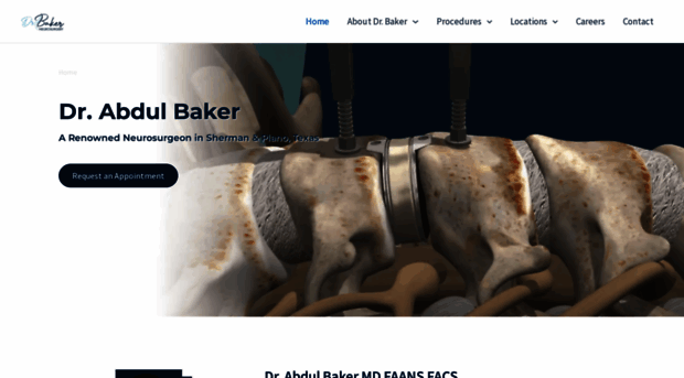 drbakerneurosurgery.com