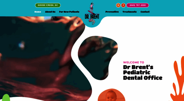 drbrentkidsdentist.com