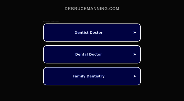 drbrucemanning.com