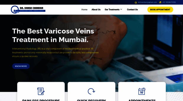 drchandrainterventionalradiologist.com