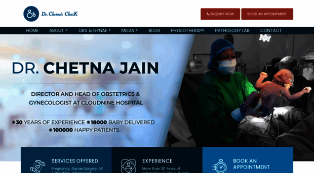 drchetnajain.com