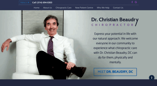 drchristianbeaudrychiropraticien.com