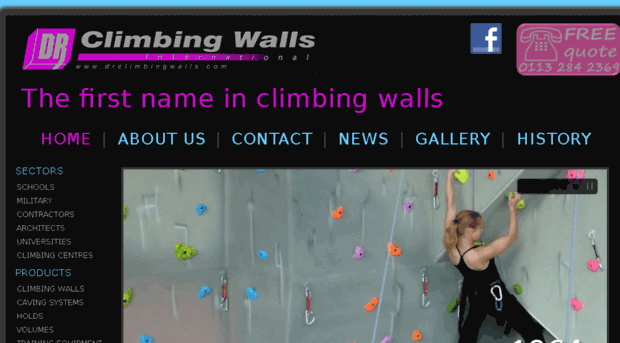 drclimbingwalls.com