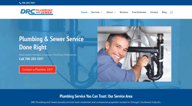 drcplumbingandsewer.com