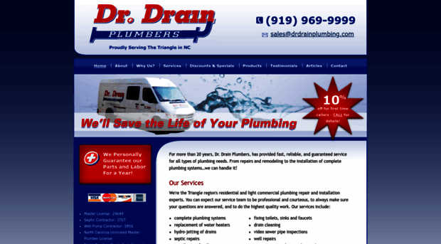 drdrainplumbing.com