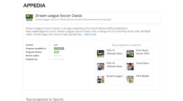 dream-league-soccer.appedia.net