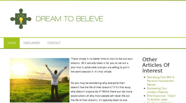 dream-to-believe.com
