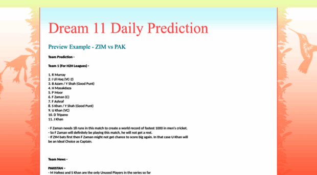 dream11dailysuggestions.blogspot.com