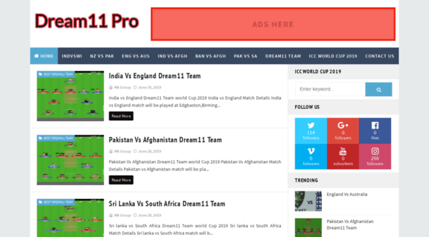 dream11pro.in