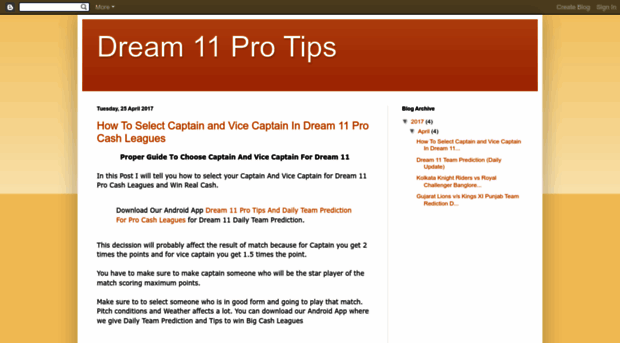 dream11protips.blogspot.com