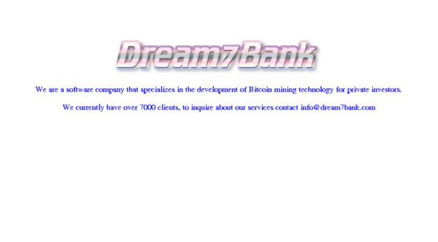 dream7bank.com