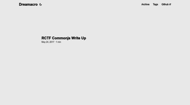 dreamacro.github.io