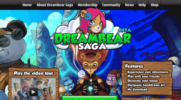 dreambearsaga.com