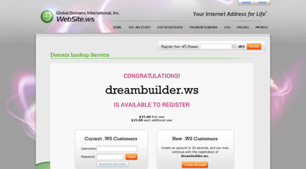 dreambuilder.ws