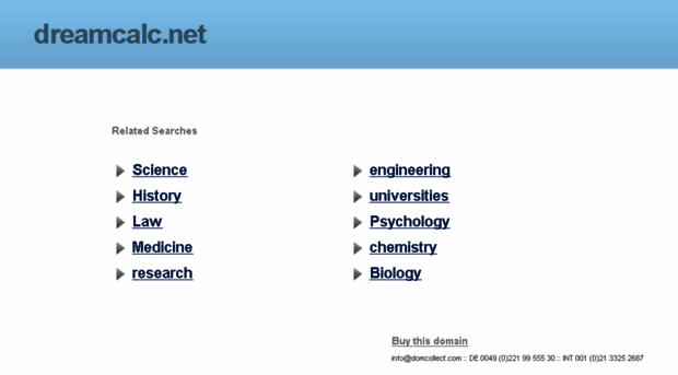 dreamcalc.net
