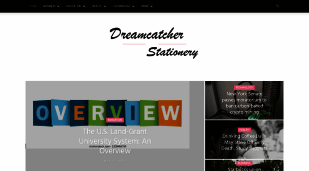 dreamcatcherstationery.com