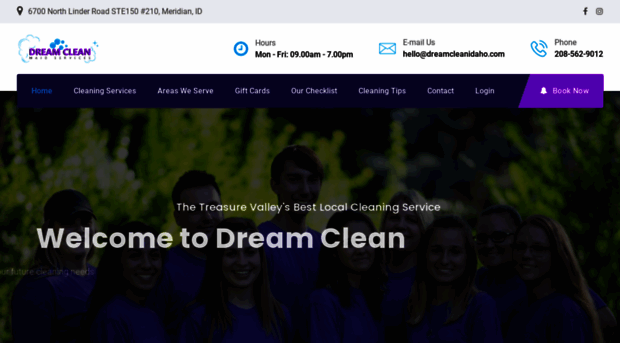 dreamcleanidaho.com