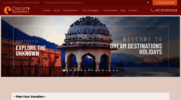 dreamdestinationholidays.in