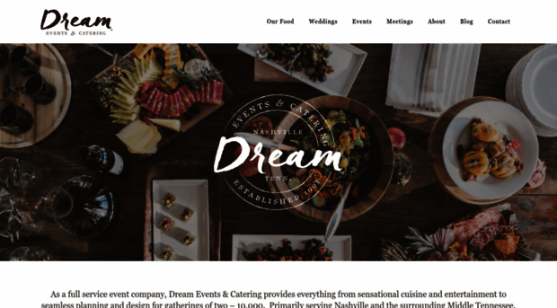 dreameventsandcatering.com