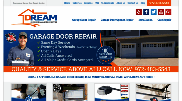 dreamgaragedoordallas.com