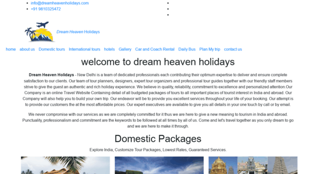 dreamheavenholidays.com