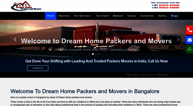 dreamhomepackersmovers.com