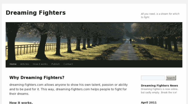 dreaming-fighters.com
