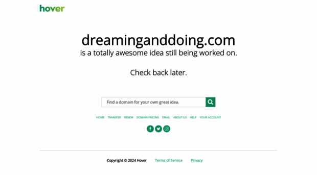 dreaminganddoing.com