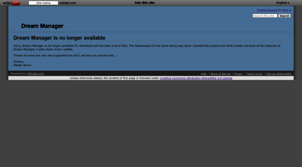 dreammanager.wikidot.com