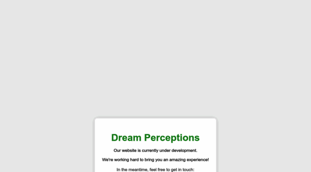 dreamperceptions.com