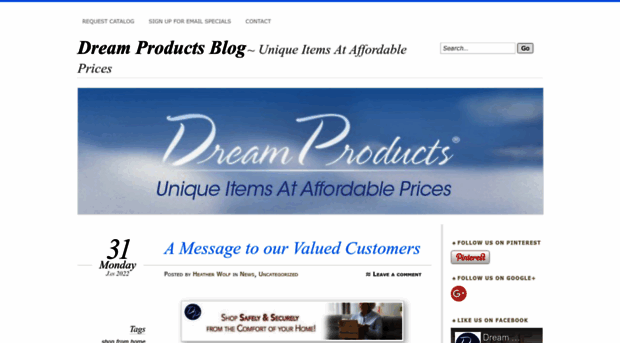 dreamproductsblog.com