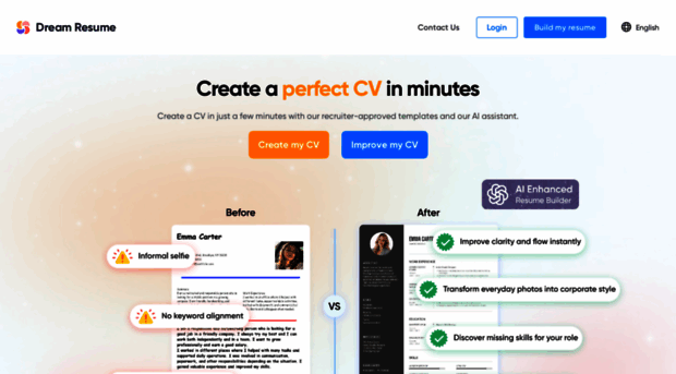 dreamresume.app