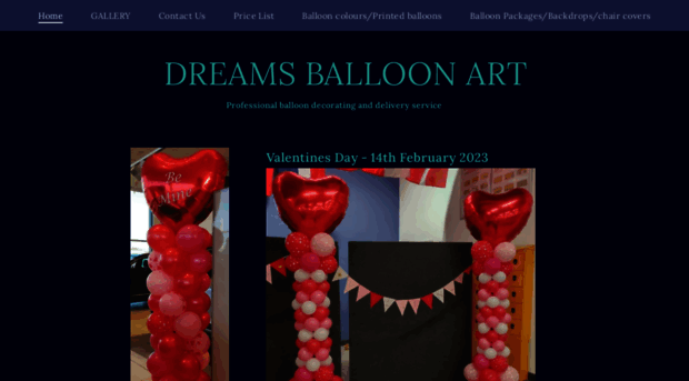 dreamsballoonart.co.uk