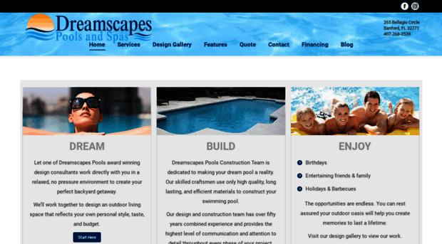 dreamscapespoolsandspas.com