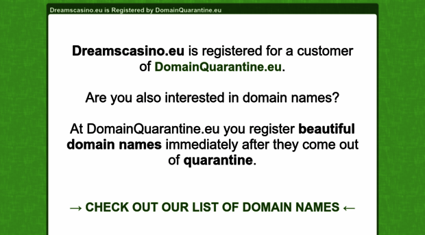 dreamscasino.eu