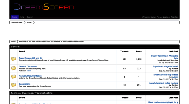 dreamscreen.boards.net