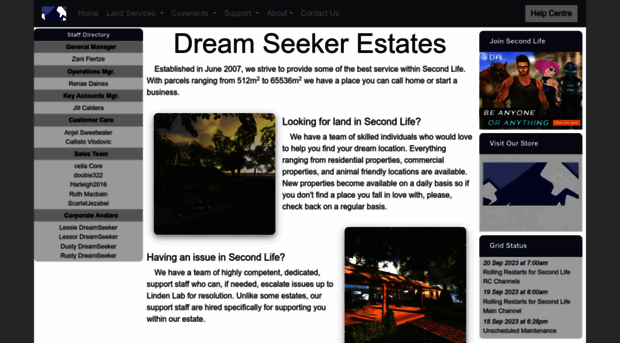 dreamseekerestates.com