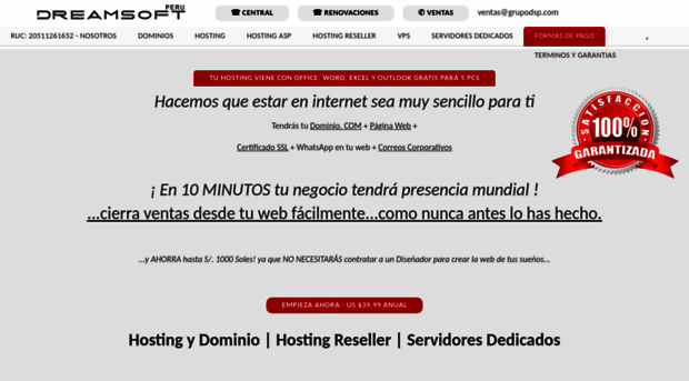 dreamsoftperu.net