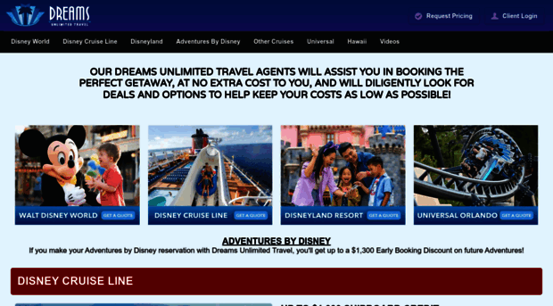 dreamsunlimitedtravel.com